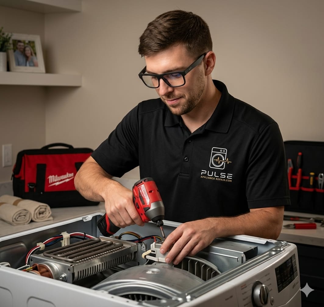 Pulse Appliance Repair field work in the Greater Augusta area